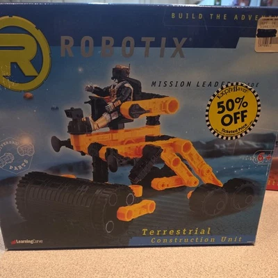 1999 Robotix Terrestrial Construction Unit Complete Open Box - Image 1 of 2