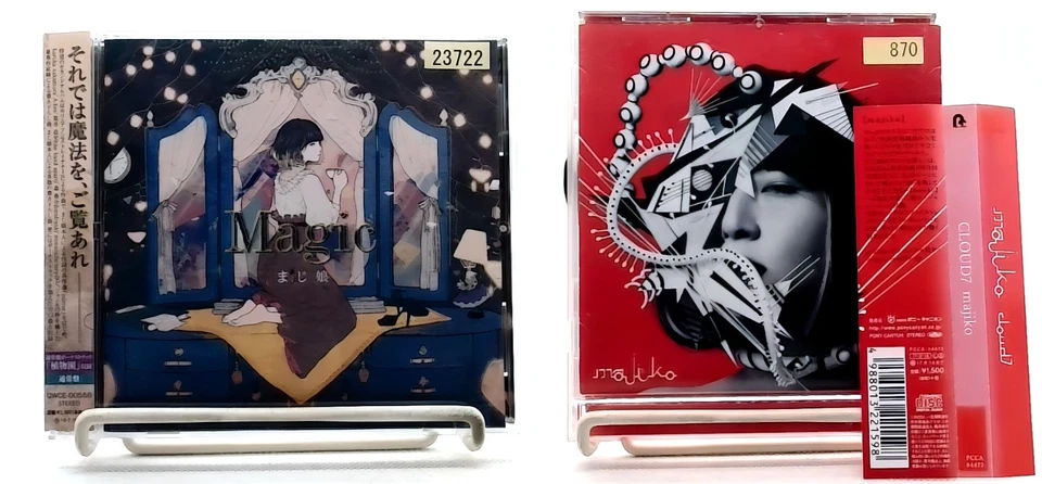 majiko まじ娘 Mini Album/Album CD 2 SET OBI Utaite Singer-songwriter J-Rock J-Pop - Image 1 of 4