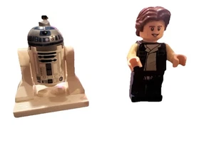 Star Wars Lego Figures Han Solo And R2-D2 Lego 2” - Picture 1 of 3