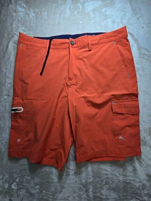 Pantalones Cortos Chinos Tommy Bahama Island Zone Montary Coast Naranja Relajado Para Hombre 35 Foto 1 de 4