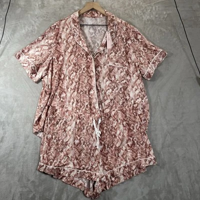 Victoria’s Secret Juego de Salón con Cordón PJ Botones XXL NUEVO Foto 1 de 4