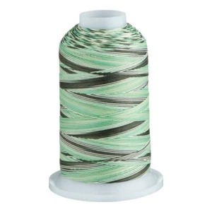 Green Variegated Lint Free Silco Cotton Birch Thread SCM08 New - Picture 1 of 1
