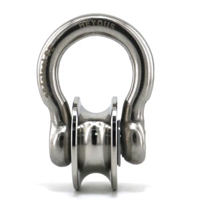 1 PCS Bow Pulley Wheel Pulley Block Pulley Bearing Wheel Pulley Sheaves U Groove - Image 1 of 4