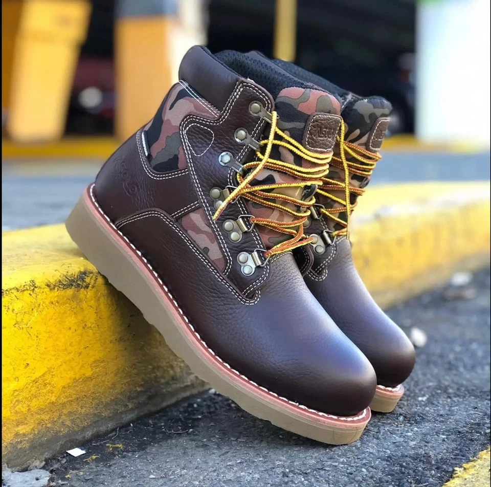 Asolo WELT MID 6" BROWN & CAMOUFLAGE numeric 8