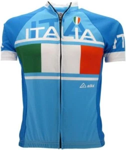 Radtrikot ITALIEN Farbe Himmel/Weiß Größen L-XL-XXL - Bild 1 von 2