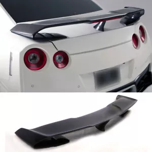 Carbon Fiber VRS Style Rear Trunk Spoiler Wing Lip For Nissan GTR R35 2009-2017E - Picture 1 of 12