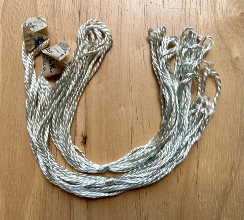 ANTIQUE TYRIAN DYES ROPE SILK THREAD Cover