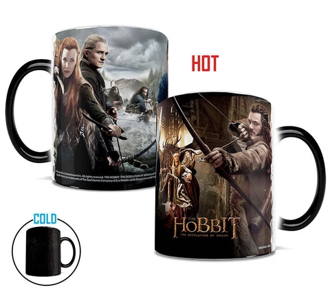 Morphing Mugs The Hobbit The Desolation of Smaug (Group) Heat-Sensitive Mug Cover