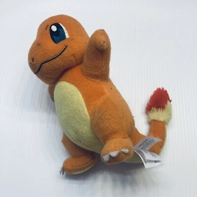 Juguete de Peluche Charmander Pequeño Pokemon Nintendo 7" Alto Hilo Cola Fuego Tipo Relleno Foto 1 de 4