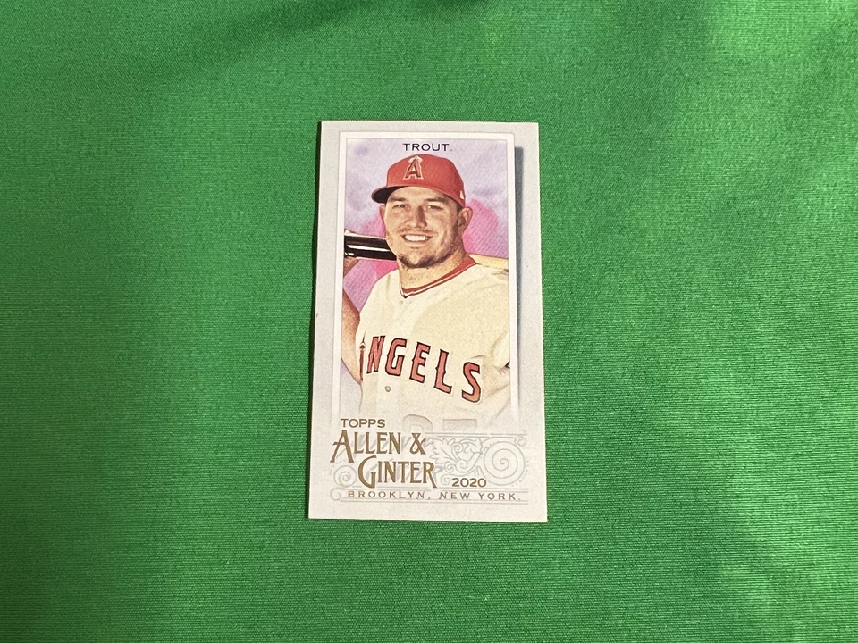 2020 Topps Allen and Ginter Mini A and G Back #85 Mike Trout Los Angeles Angels - Image 1 of 1