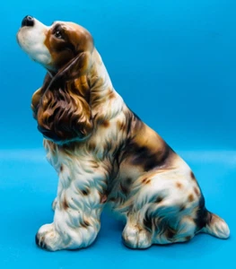 Vintage Ceramic Springer Spaniel Figurine Ornament marked Foreigh Japan ? - Picture 1 of 11