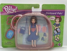 MATTEL POLLY POCKET POSTCARD LILA IN FRANCE NEW SEALED CARD