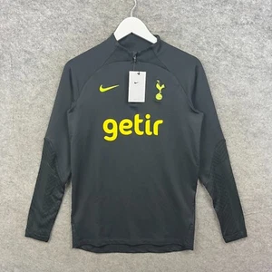 Chaqueta Tottenham Hotspur Para Hombre Pequeña Negra Nike Strike Drill Top 1/4 Cremallera 2022/23 - Imagen 1 de 11