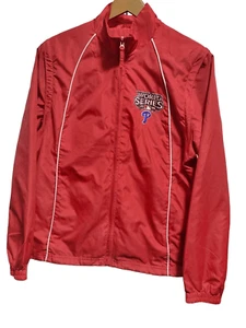 Philadelphia Phillies 2009 World Series MLB Baseball Windbreaker Jacket Size XL - Picture 1 of 10