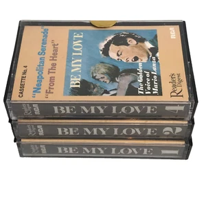 Be My Love Vintage Cassette Tapes x 3 Box by Readers Digest 1-2-4 - Picture 1 of 13