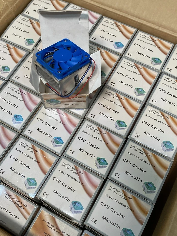 CPU Heatsink Fan Cooler Socket 462 7 A AMD XP Sempron Duron - Image 1 of 4