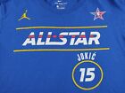 Nike T Shirt Nikola Jokic Mens Med Blue All Star #15