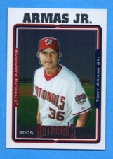 2005 Topps Chrome #396 Tony Armas Jr. Nationals
