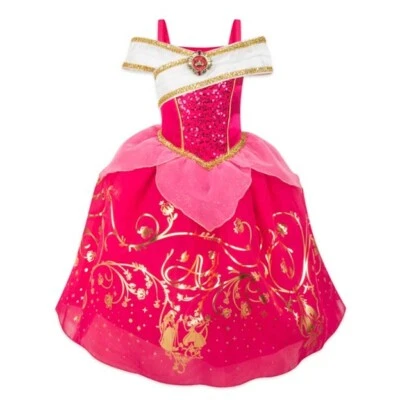 Disney Store Aurora Sleeping Beauty Pink Fancy Costume Dress Halloween Size 5/6 - Image 1 of 4