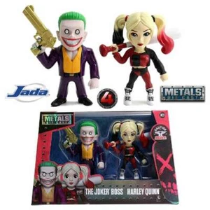 Suicide Squad Metals Diecast 4" Mini Figures 2-Pack Joker & Harley Quinn - Picture 1 of 3
