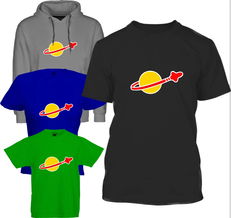 LEGO SPACE Style - Unofficial T Shirt and Hoodie  Retro, Toys, Movie, Rocket - Image 1 of 1