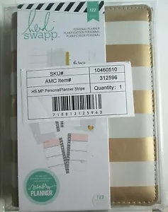 Heidi Swapp Personal Planer Streifen 122 Stück Teiler & Seiten NEU weiß gold - Bild 1 von 5