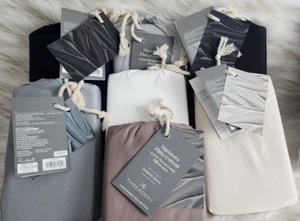 The Threadery 1000 CT Signature Pima Cotton S/Q Pillow Cases, Sham Diverse Color - Picture 1 of 24