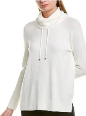 Suéter Jones New York Plus Para Mujer Cordón Capucha Cuello Marfil Suave Talla 2X Foto 1 de 4