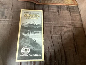 1927 Southern Pacific Lines Shasta Route "Wayside Notes" Brochure - Picture 1 of 5