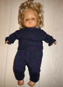 Süsse, ältere Weichkörperpuppe mit Schlafaugen von Zapf Creation (40/15) 45 cm - Bild 1 von 1