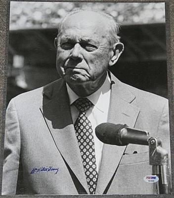 Bill Terry Signed Auto 11x14 Photo PSA/DNA E21646 HOF - Image 1 of 2