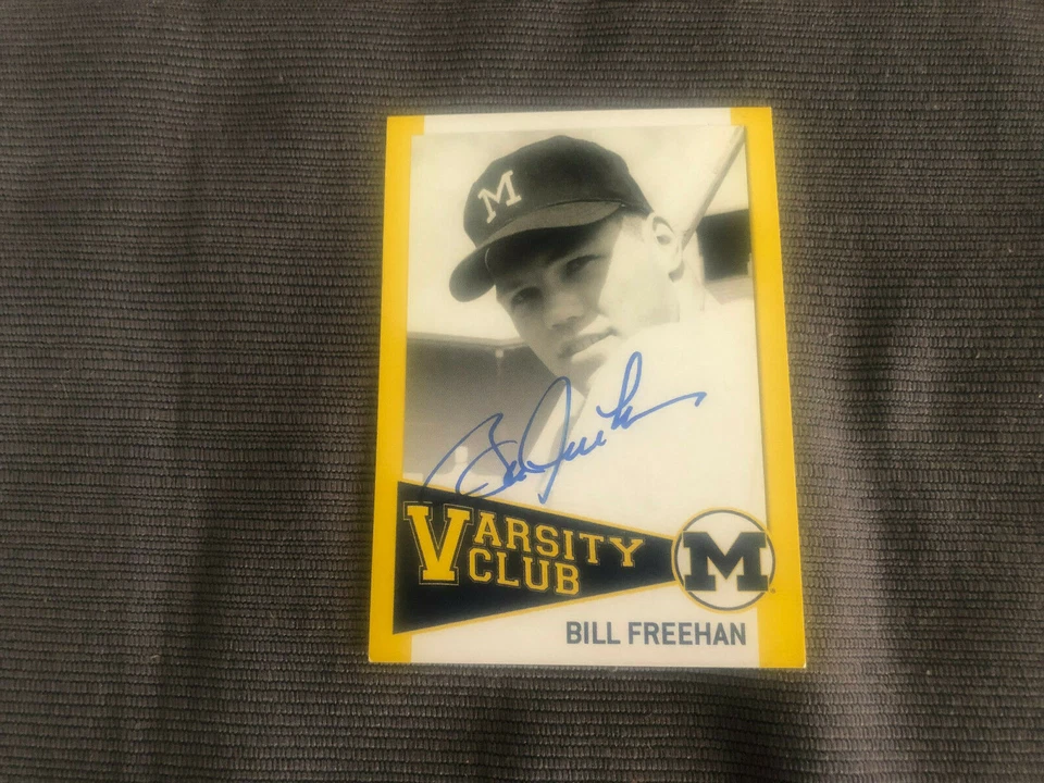 2004 TK LEGACY BILL FREEHAN AUTOGRAPH CARD UNIVERSITY OF MICHIGAN - Image 1 of 1
