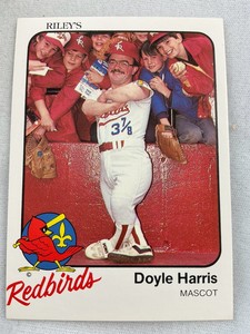 1983 Louisville Redbirds-Riley’s Minor League Baseball Card#29-Doyle Harris