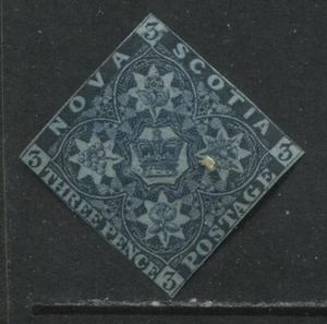 Nova Scotia 1851 3d blue unused with a little bit of gum - Bild 1 von 1
