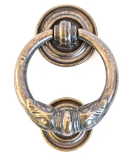 BATACCHIO BATTENTE IMPERO in ottone brunito - Imagen 1 de 2