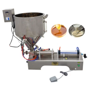 110V 50-500ml Pasty Liquid Heating Filling Machine Stainless Steel for Cream etc - Picture 1 of 11