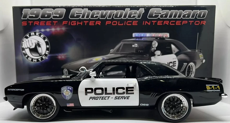 1:18 GMP 1969 Chevrolet Camaro Street Fighter Police Interceptor - Image 1 of 1