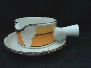 Midwinter Sun Gravy Boat and Stand Made in England - Picture 1 of 1