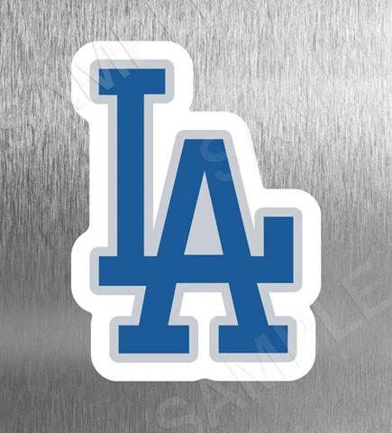 Los Angeles Dodgers LA Magnet Die Cut Baseball Fridge Refrigerator Mlb Cover