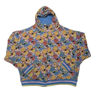 Chaqueta Pepsi Cola Vintage Adulto 4XL Estampado Completo Cremallera Sudadera con Capucha - Imagen 1 de 9