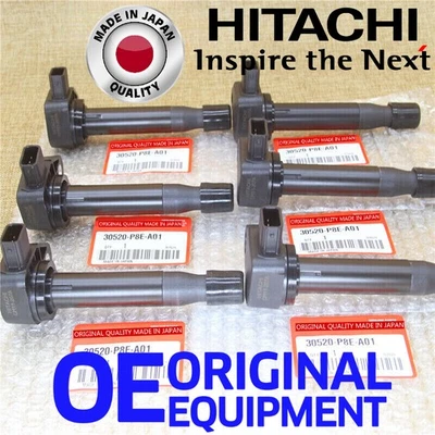 30520P8EA01 SET 6PCS Ignition Coils fit 1999-2009 Honda Odyssey V6 3.0 3.2 3.5L - Image 1 of 4
