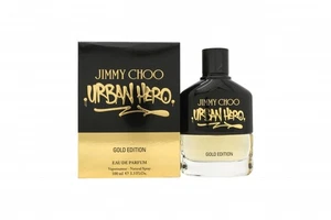 JIMMY CHOO URBAN HERO GOLD EDITION EAU DE PARFUM EDP - MEN'S FOR HIM. NEW - Picture 1 of 3