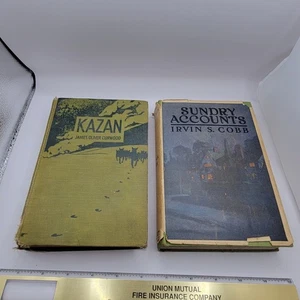 Vintage books -Lot of 2 - Kazan and Sundry Accounts - Picture 1 of 11