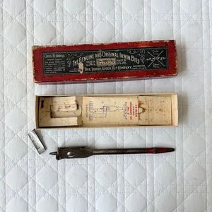Vintage Irwin Auger Bit Company Boxed No. 2 im Originalkarton - Bild 1 von 5