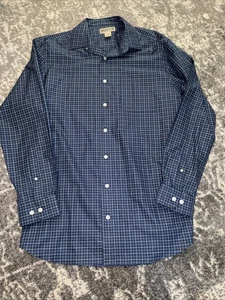 Duluth Trading Company Men's LS Button Front Dress Shirt Size Large Tall - Picture 1 of 2