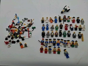 Lot of 40+ Lego Pirates Minifigures & Other Minifigure w/ Accessories - Picture 1 of 10