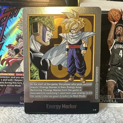 Energy Marker E-81 Silver Manga Booster 02 Dragon Ball Card English - Image 1 of 4
