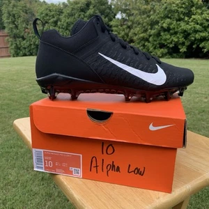 Nike Alpha Menace Pro 2 tacchetti calcio bassi uomo taglia 10 nero bianco CV6477-001 - Foto 1 di 21