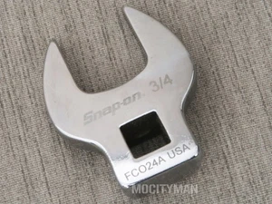 Snap On Crowfoot Wrench 3/8" Drive 3/4" Open End FCO24A - Picture 1 of 2