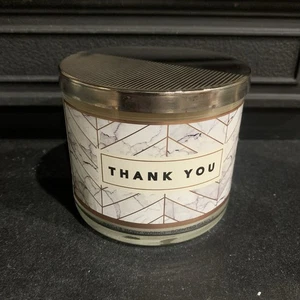 Bath & Body Works Thank You Merci Paris 3-Wick Scented Candle - Picture 1 of 6